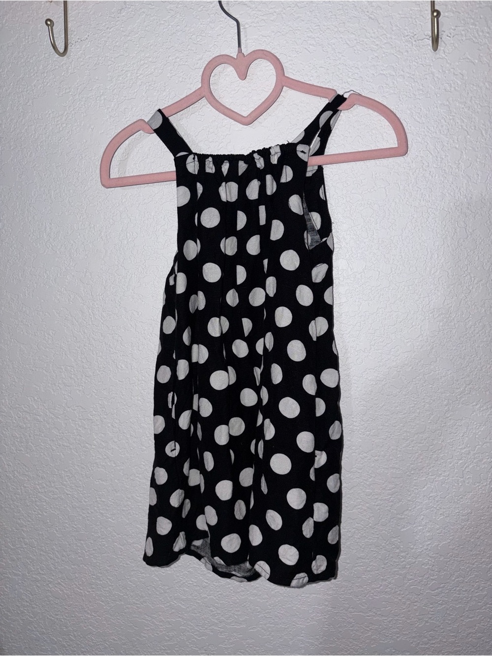 kate spade Black and White dot short romper.